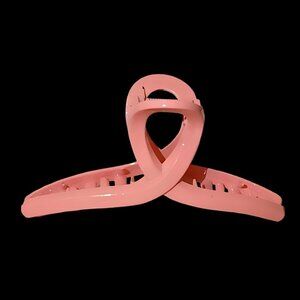 4.5” Elegant Pink Hair Claw Clip
